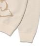 WACKY WILLY Jacquard Pullover Knit Cream