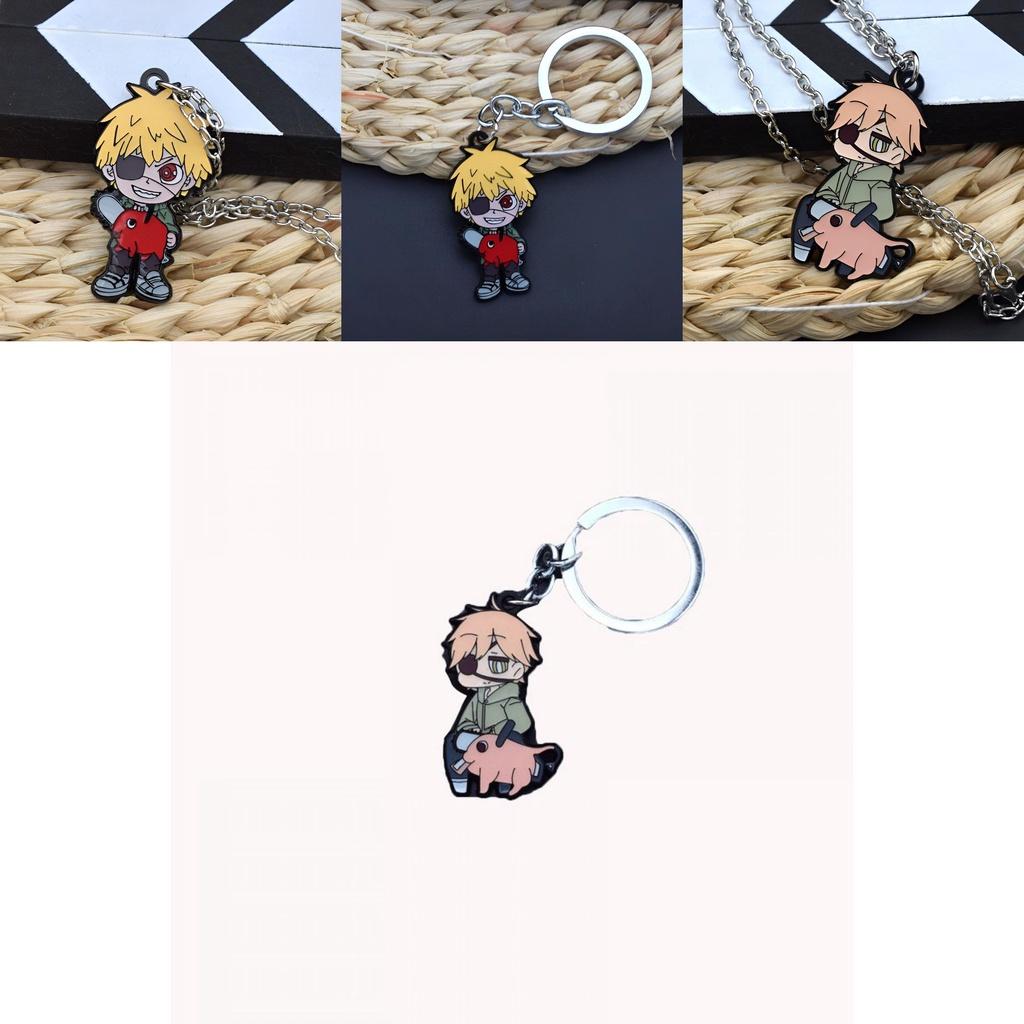 Chainsaw Man Denji Zinc Alloy Keychain/necklace Perfect Gift For Fans!