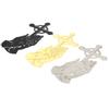 3PCS Set Peaceful Praying Hands Wall Decor with Religious Cross Garden Decoration Ornaments