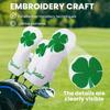 leather golf headcovers for fairway and Includes numbered headcover 1 High-quality drivers, woods, utilities, hybrids. tags. (Hybrid included, piece)