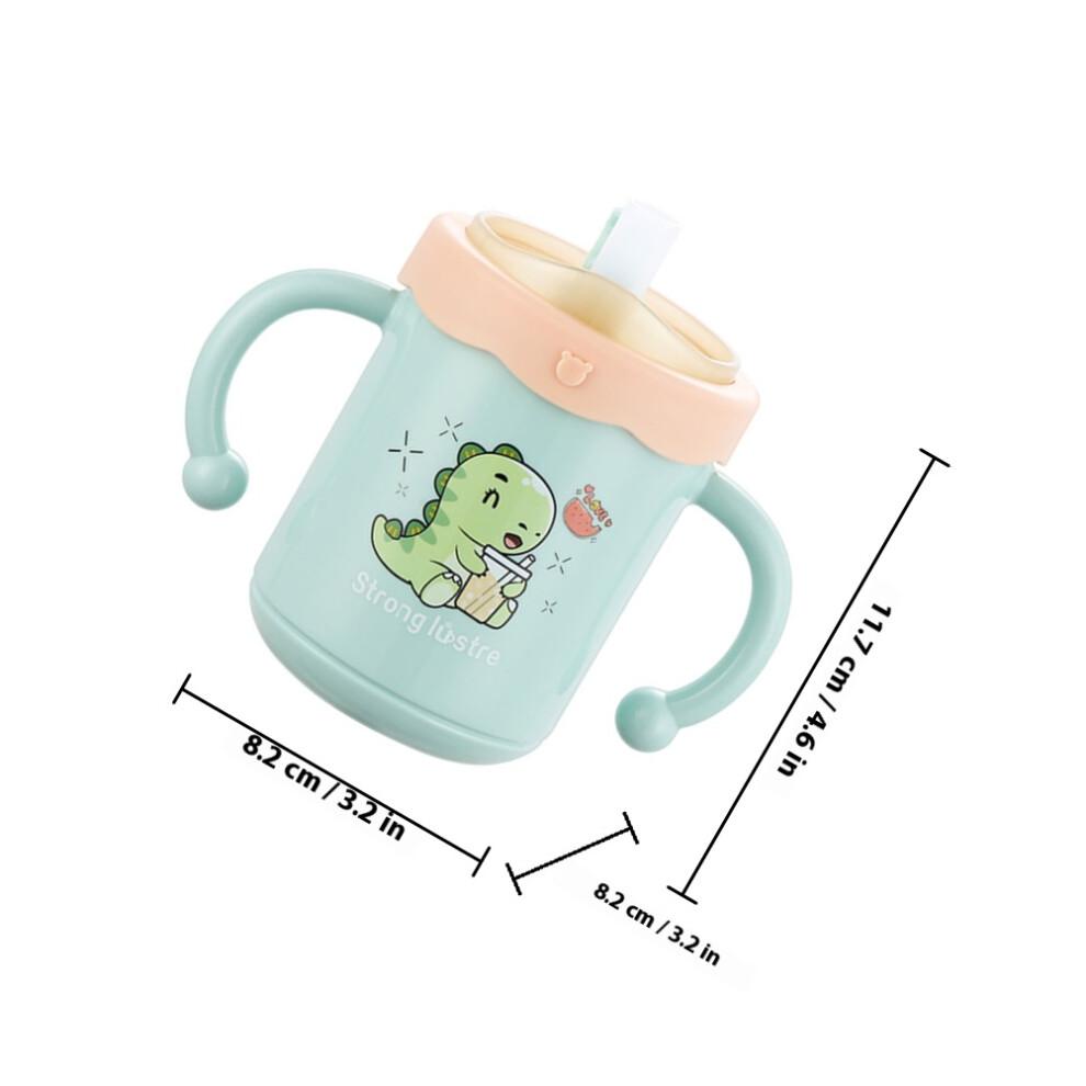 Children's Milk Cup Toddler Baby Infant Straw Kids Drinking Cups