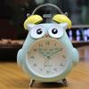 Cartoon Owl Alarm Clock for Children and Students, Silent Scanning Night Light, and Ringing Clock In a Cartoon Style
