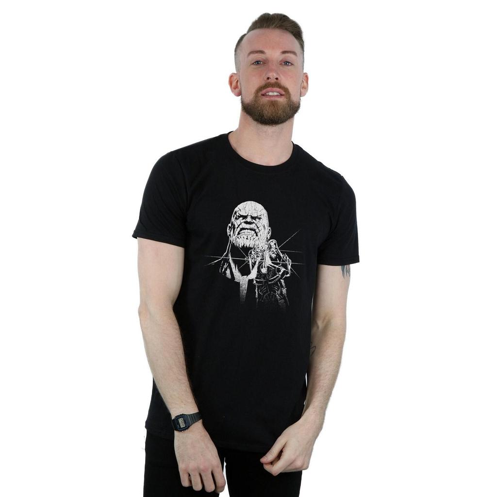 Avengers Infinity War Mens Thanos Fiercest Cotton T-Shirt