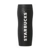 Starbucks Curved Stainless Steel Bottle, Matte Black, 355ml