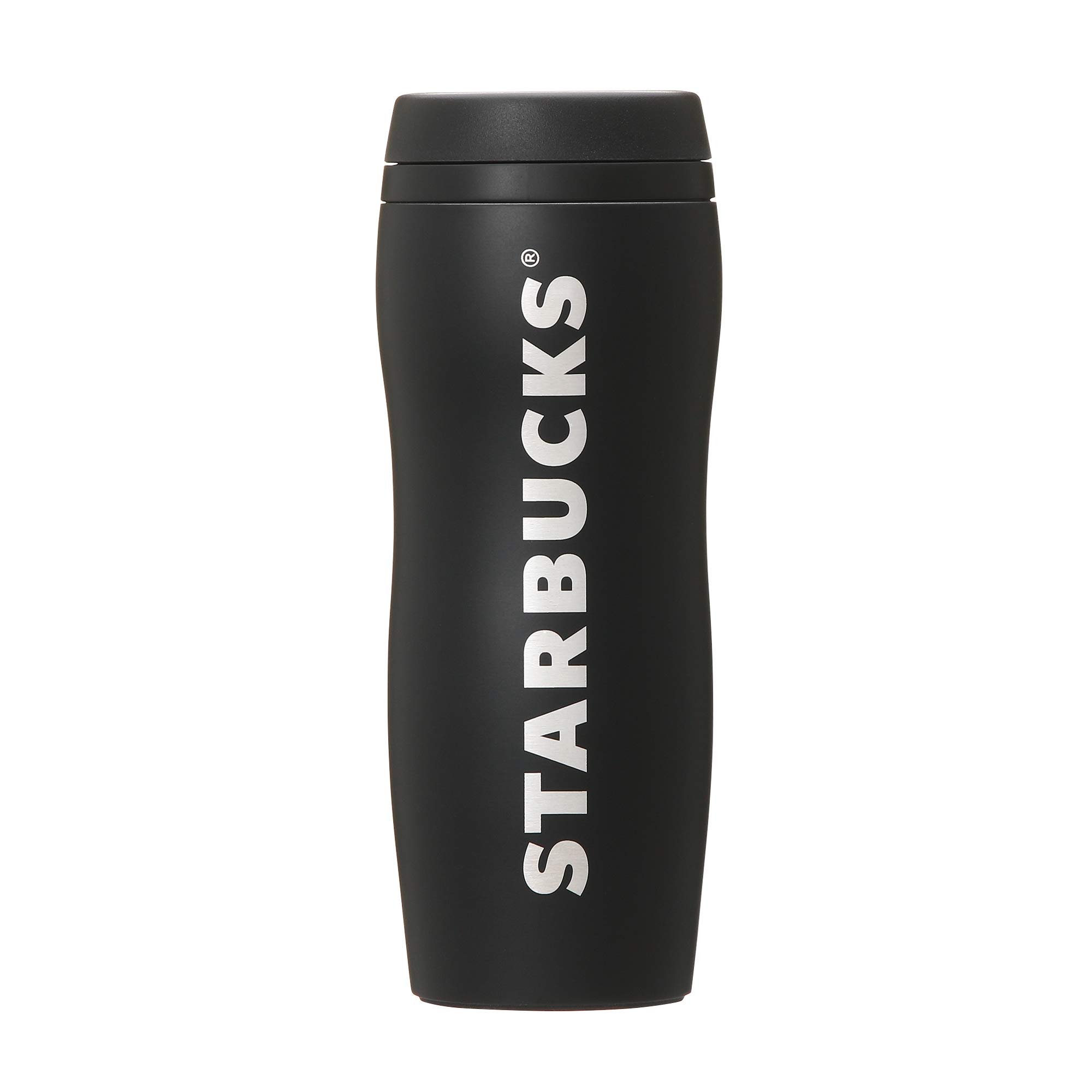 

Starbucks Curved Stainless Steel Bottle, Matte Black, 355ml