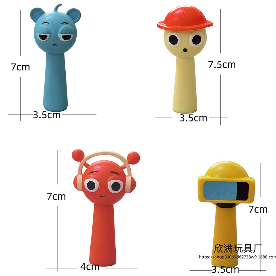 Sprunki Figurine Model PVC Incredibox Game Action & Toy Figures Set Kids