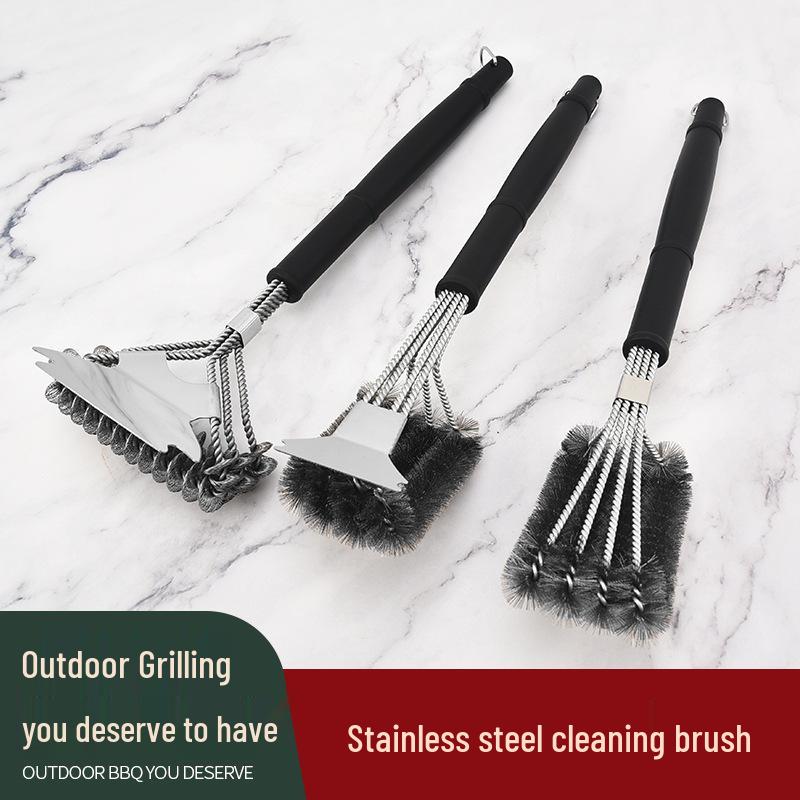 Stainless Steel Cleaning Brush for Pots, Ovens, and Grills