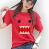Fun Printed Short Sleeved Round Neck Fashionable Womens Tshirt with Exaggerated Expressions  Suitable for All Seasons