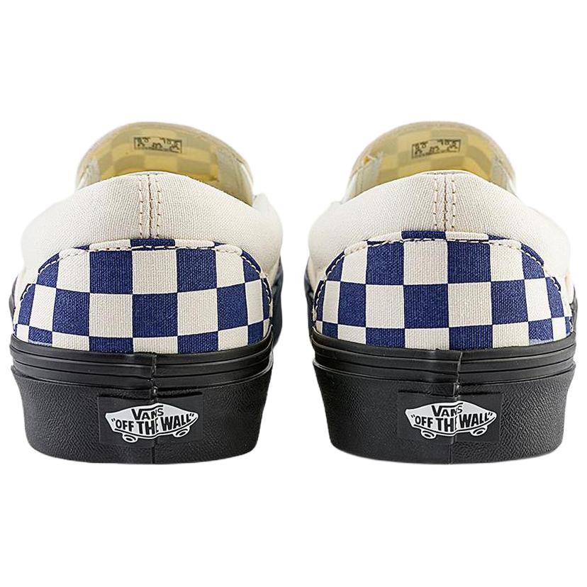 Vans Klasické nazouvací pohodlné módní odolné nízké skate boty unisex tenisky bílé modré VN000EACGJT