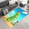 Plants Vs. Zombies Floor Mat Suitable for Decorate Room Study Room Balcony Bedrooms Anti-slip Rug Anime Office Decor