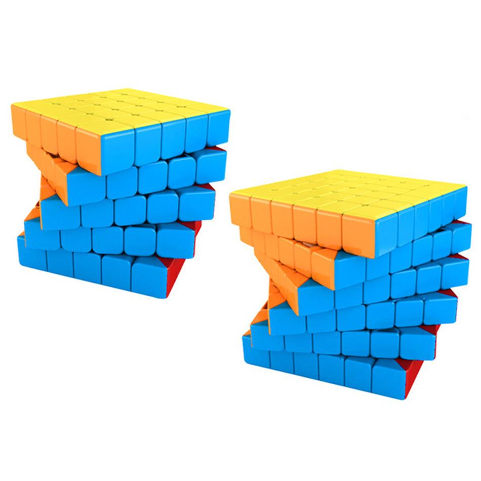 MOYU Speedcube Meilong Magic Cube Stickerless 4x4 5x5 6x6 7x7 8x8 Speed Puzzle Cubes Toys Gift