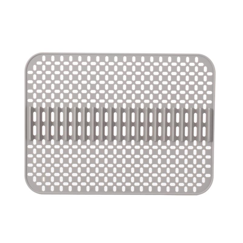 Hollow Silicone Non-slip Heat Insulation Mat Bar Kitchen Sink Protection Mat for Tea Set Tableware