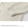 Men's Retro Stand Collar Knit Cardigan - Autumn Casual Loose Fit Zipper Sweater Jacket