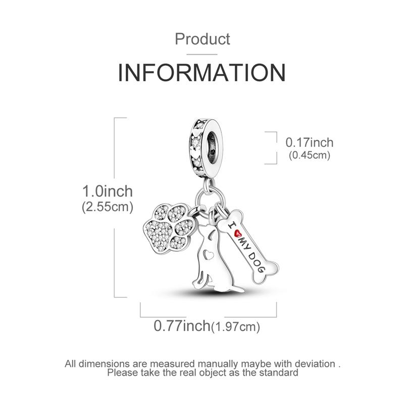 Original Copper Plated Charms Butterfly Elephant Tyrannosaurus Rex Beads Fit Bracelet Necklace Diy Pendants Jewelry Women Gift