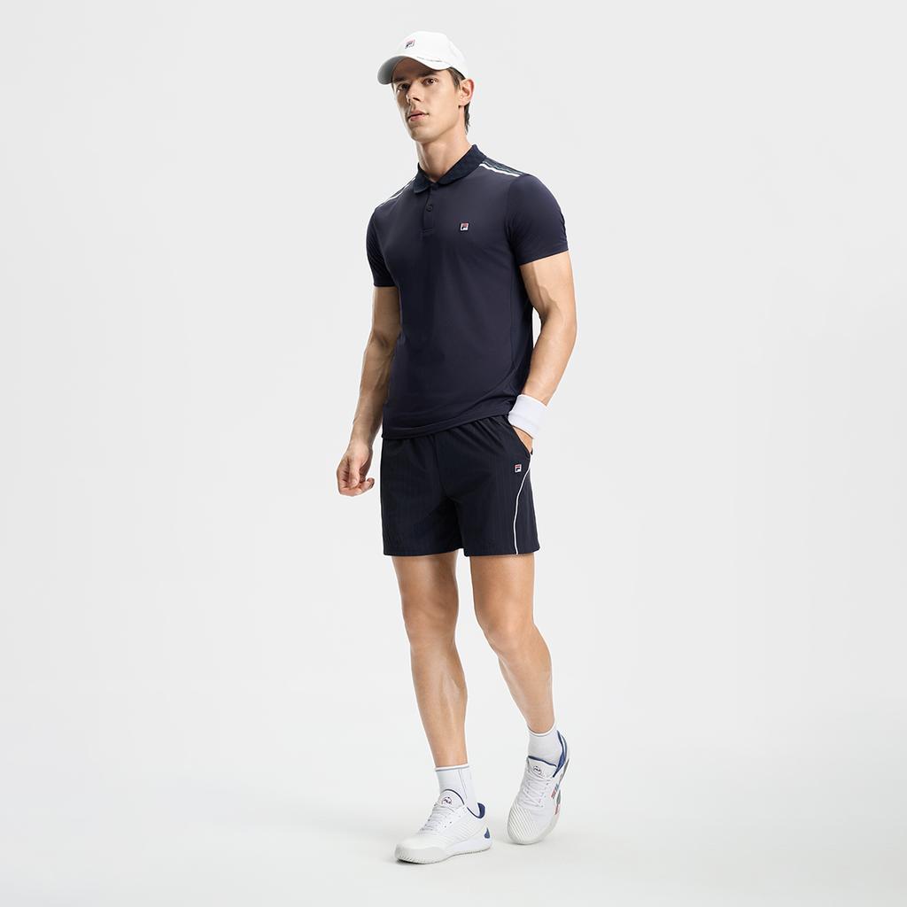 Fila Polo Shirt Men's RD Royal Blue A11M433120F-NV