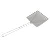 Oil Residue Shovel Strainer 304 Stainless Steel Square Fine Mesh Wok Skimmer Slotted Spoon for Cooking Frying Oil