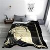 Singer Silhouette Illustration Blanket for all seasons blanket lunch break throw gift
