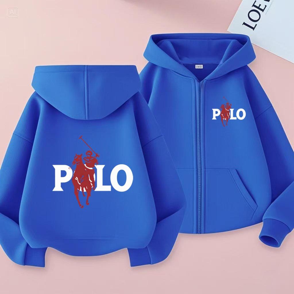 Kids Zipper Style Cardigan Coat Fashion Letter Loose Sweatshirt Toddler Boy Girl 3-14 Yrs Hoodie Casual Brand Sports Top Clothes