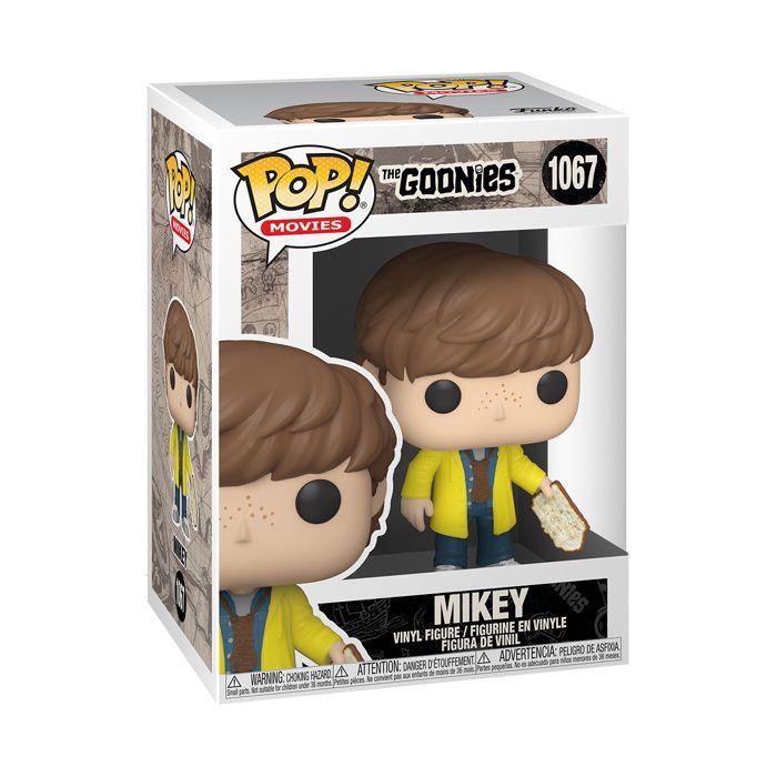 Figurine - funko pop - the goonies - mikey avec carte - multicolore - neuf sous licence officielle