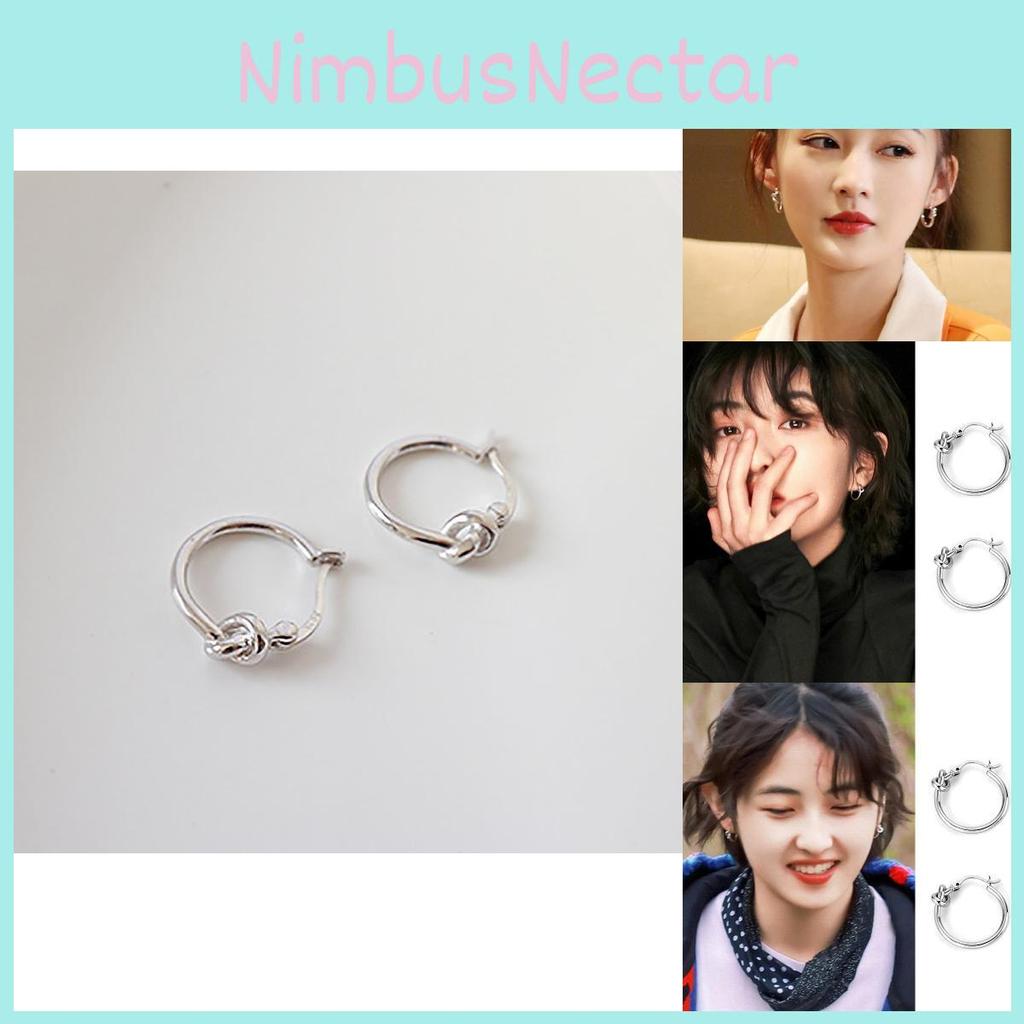 Boucles d'oreilles minimalistes en forme de cœur à aiguille en argent S925 pour femmes 2021 Été Tendance Étudiant Puces d'oreilles