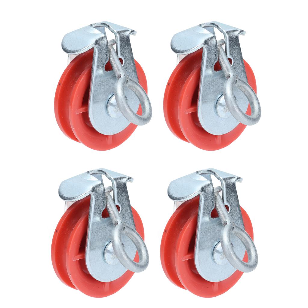 10pcs Waterline Fixed Pulley Medium Metal Automatic Poultry Products for Livestock Farm Chicken House