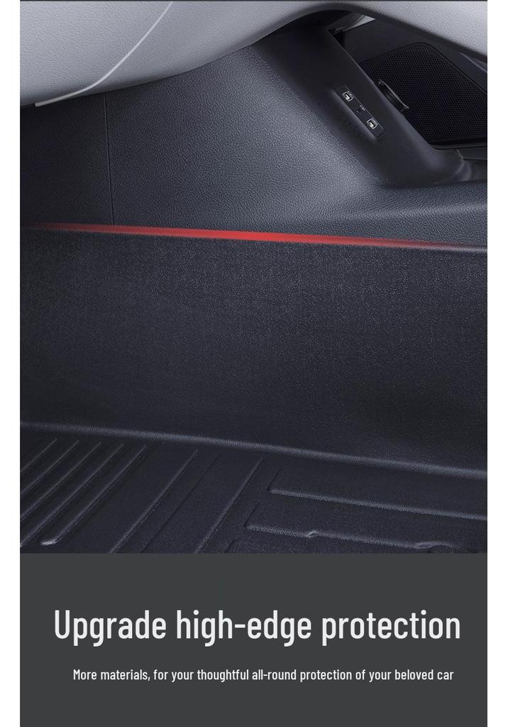 Non-Slip, Waterproof TPE Floor Mats & Door Sill Set for BYD Tang/DMi/EV/LDM-P
