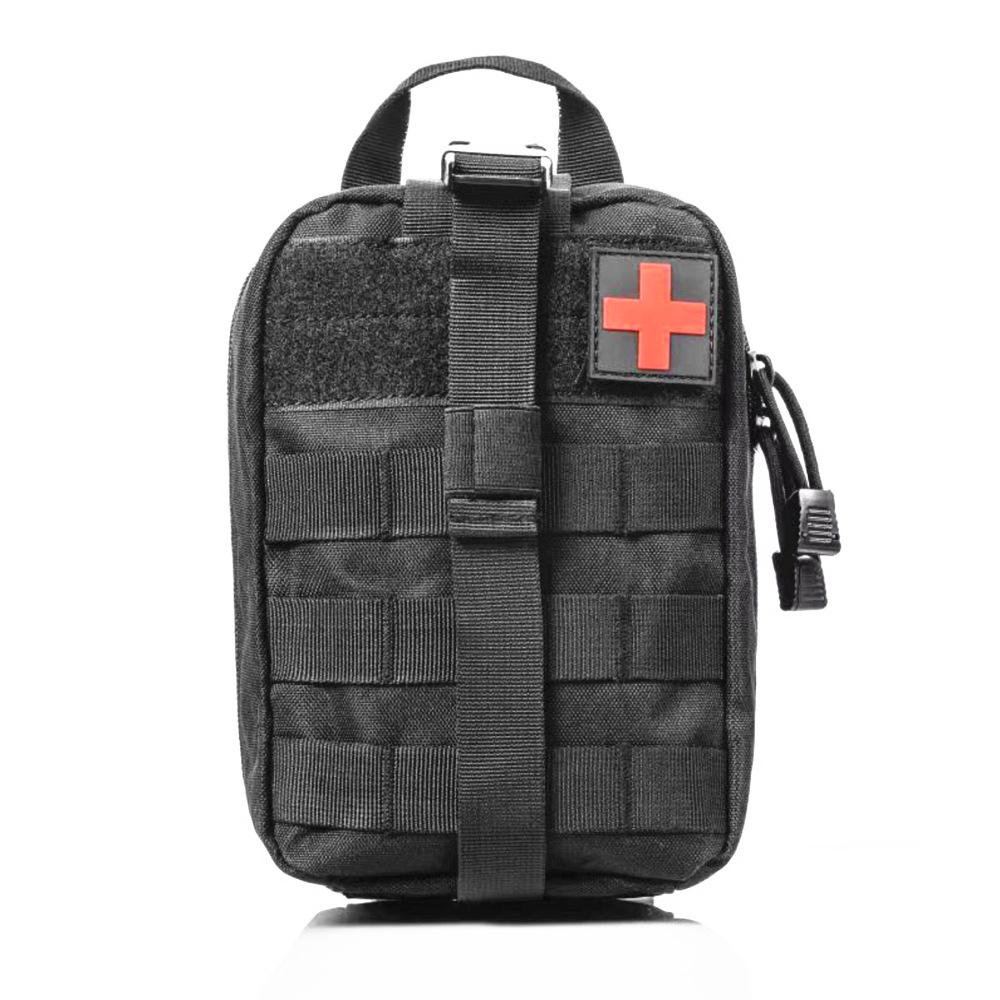 

Ruin Green Waterproof Tactical Medical Waist Pack - Multifunctional Outdoor Survival Bag 21x15x11 cm