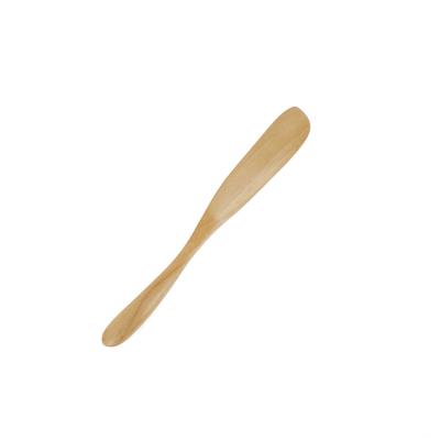 1Pc Wooden Butter Knife Cheese Spreader Handcraft Natural Materials Kitchen Tool