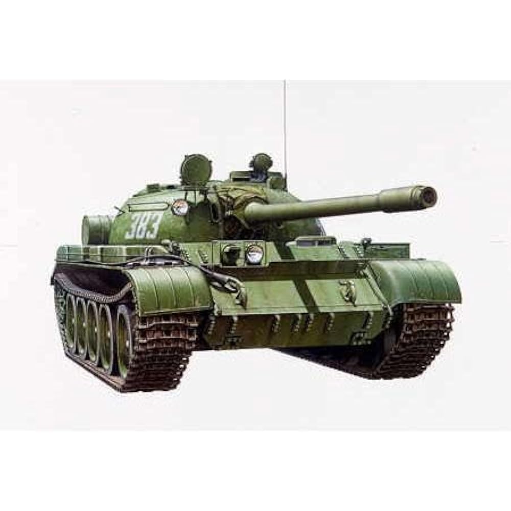 Tamiya 1/35 Military Miniature Series No. 257 Soviet Army Tank T-55A Plastic Model 35257