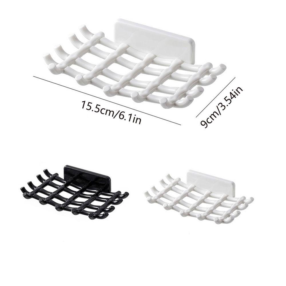 No Punching Wall Mounted Soap Box Wall Mounted Soap Holder Exquisite Soap Rack Shelf Home Use