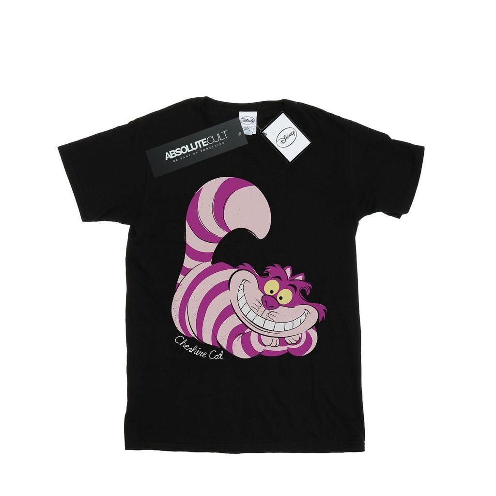 Alice In Wonderland T-shirt Boyfriend Chat du Cheshire pour Femmes/Dames