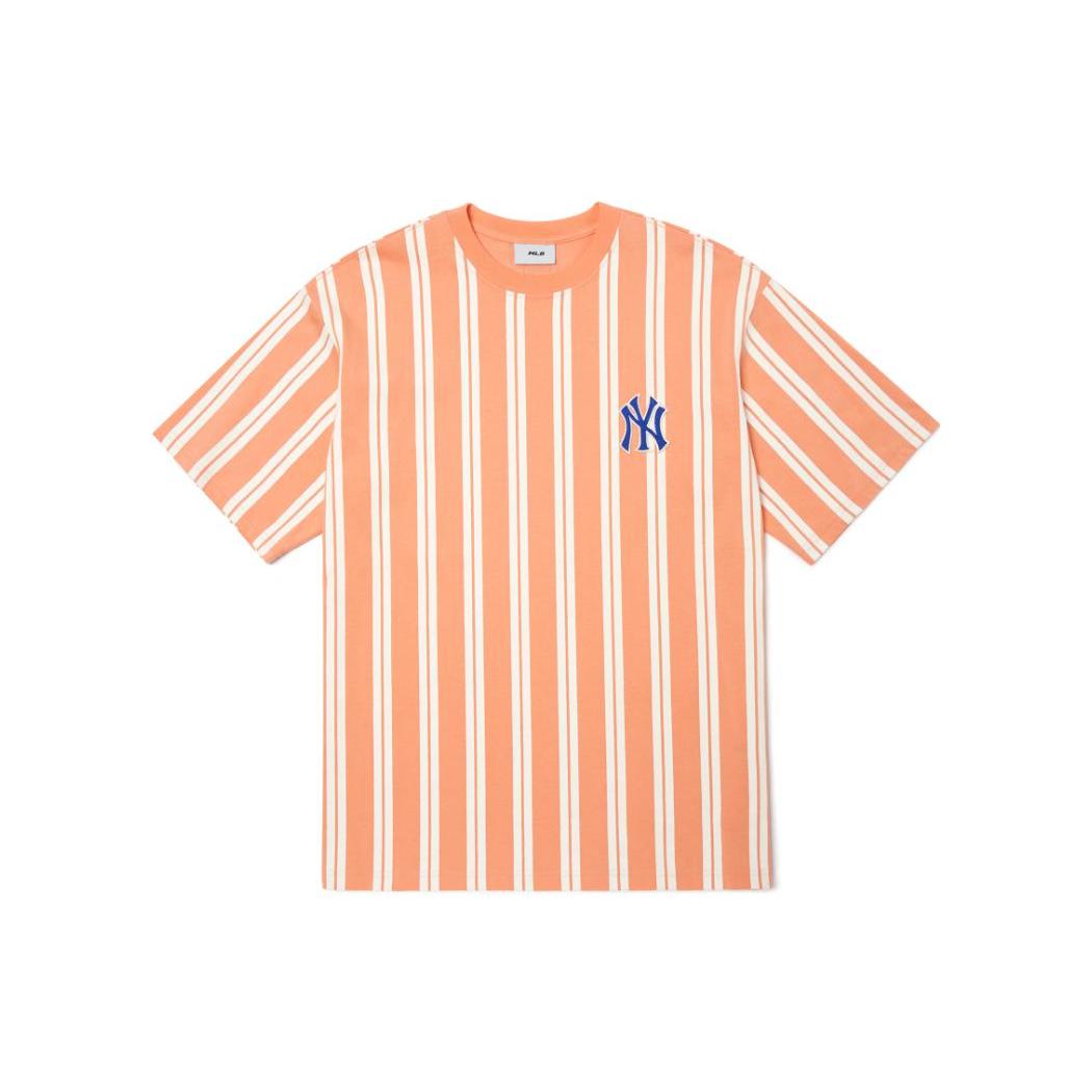 

New MLB Drop Shoulder Sleeve T-Shirt Unisex Orange 3ATS67023-50ORL S