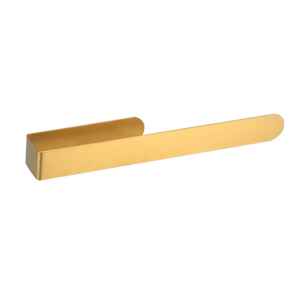 Stainless Steel Towel Rack Single Rod Bath Towel Hanger Multifunctional Tissue Holder  For Home