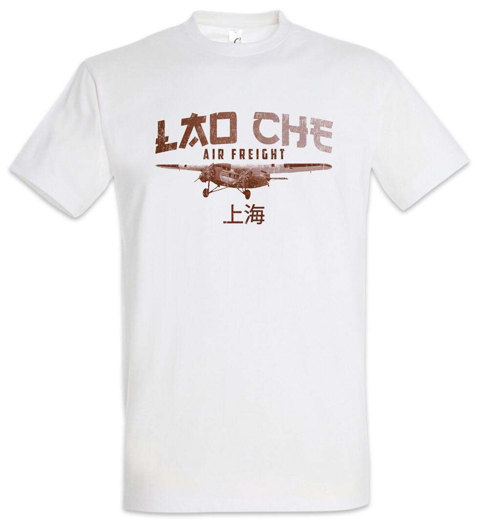 Lao Che Air Freight T-Shirt Mens Womens Tees Top Indiana Fun Symbol Jones Sign Whip Airplane Hat S