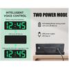 Digital Alarm Clock Upgraded Version LED Clock for Bedroom Electronic Desktop Clock with Temperature Display 5 Level Bright