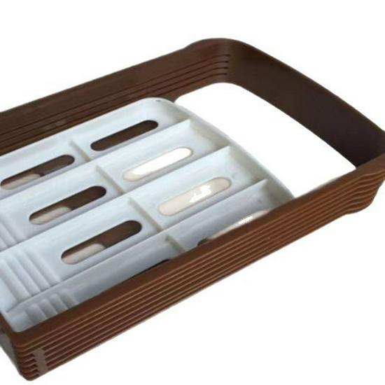 Coffee Color Toast Bread Slicer Rack - Household Cutting Tool for Baking