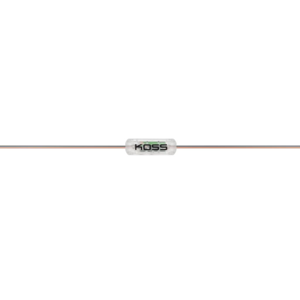 Koss CL5i Clear Transparent Headphones with Microphone and Remote Retro On-Ear In-Line Control, Style, 3.5mm Plug.