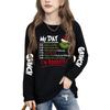Boys Girls Child Fashion Daily Versatile Casual Crewneck Sweatshirts Daily Long Sleeve Patchwork Top Sweatshirts