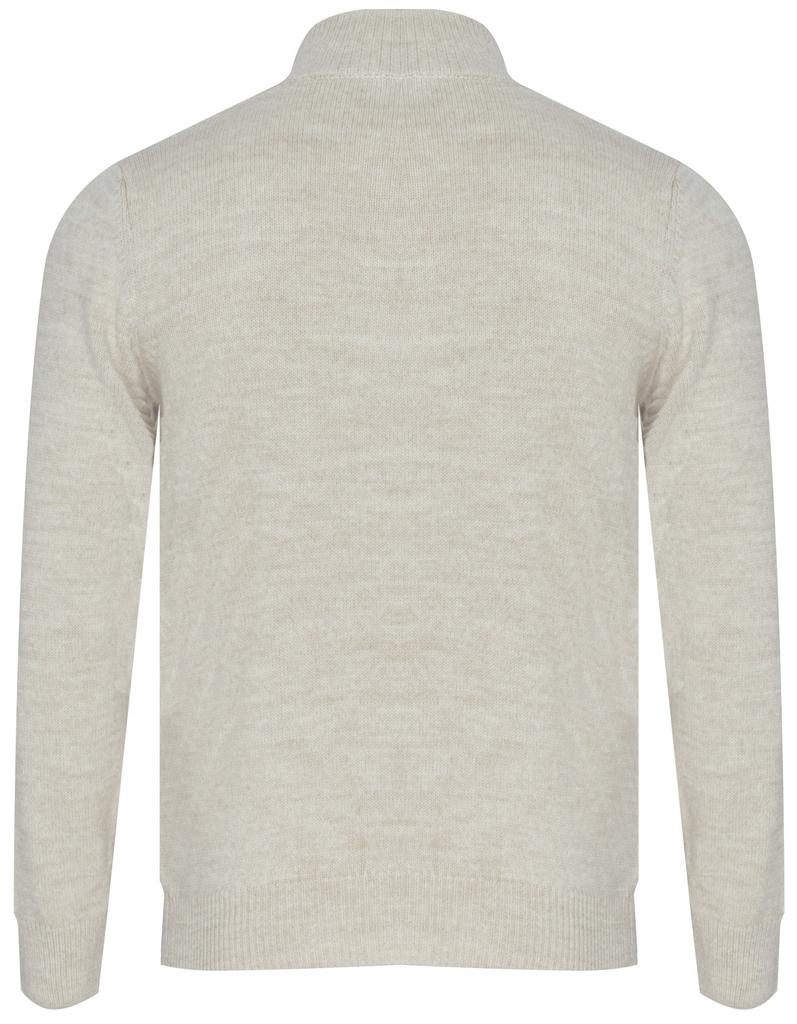 Men' Turtleneck Sweater - 8157 Beige