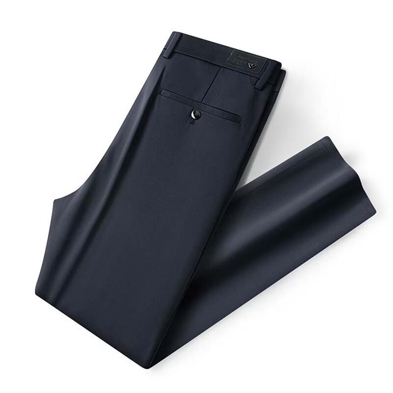 Men's Non-Iron Business & Casual Straight-Leg Pants