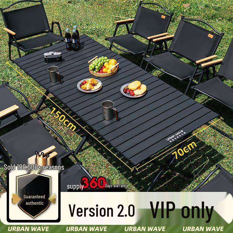 Portable Outdoor Folding Table and Chair Set for Camping and Picnic