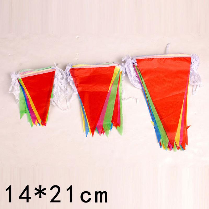 Outdoor Triangle Pennant for Events and Weddings: Ceremony and Venue Decoration Flags