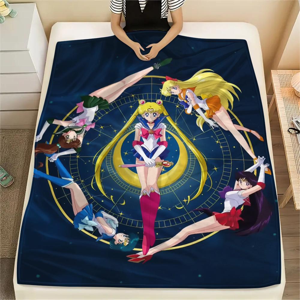 Sailor Moon Magical Girl Blanket, Sailor Moon Fan Soft Throw, Perfect Gift.chl