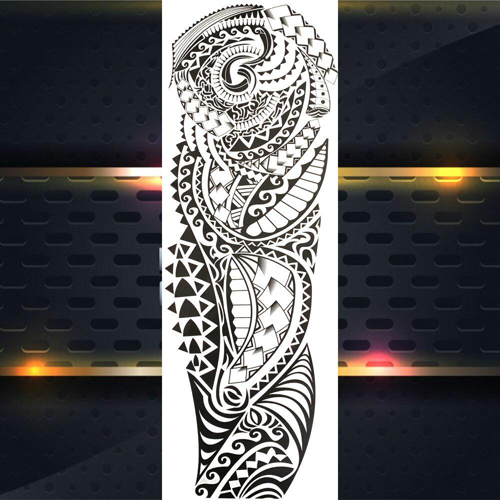 Wasserdichte Temporäre Tattoo-Aufkleber – 3 Stück, Bunt, Japanischer Stil, Für Arm & Körper