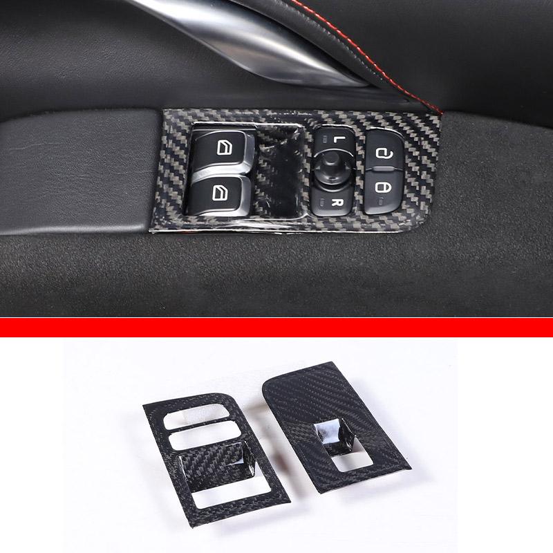 For Lotus EMIRA 2025-2025 Real carbon fiber Car steering wheels Console Gear Shift Panel Cover Trim Sticker Car Accessories