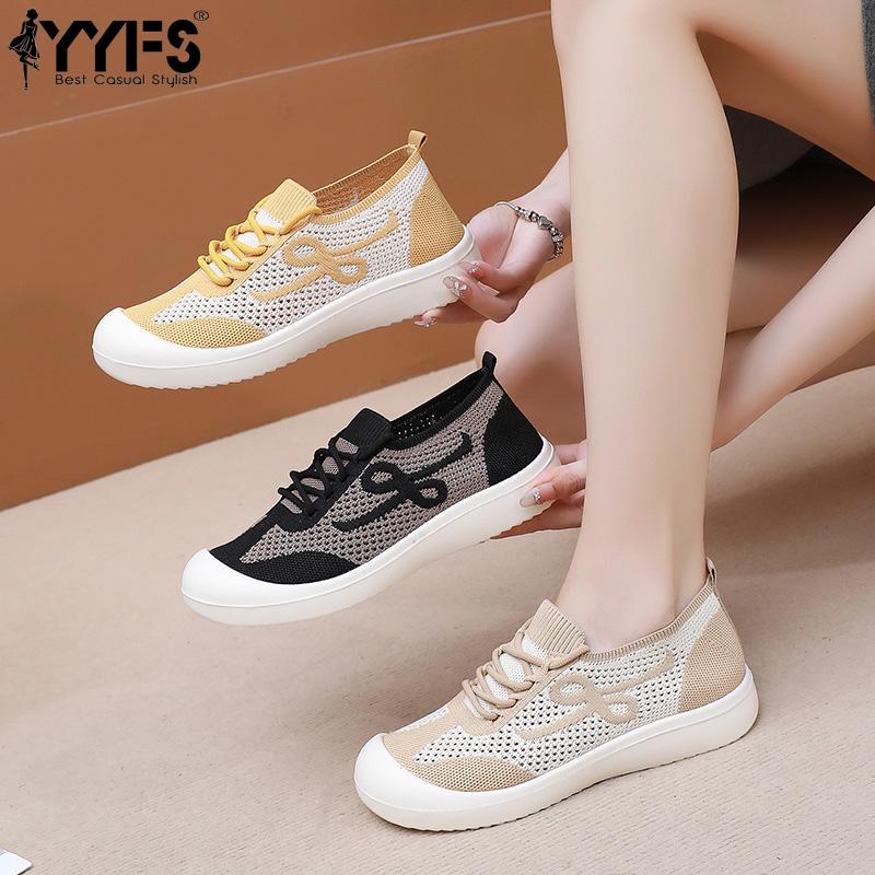Shoes for Women Summer 2025 New Breathable Mesh Dexun Shoes Casual Shoes Versatile Fashion Non-tiring Women's Shoes