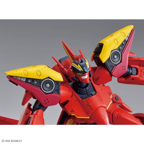 1/100 Scale Macross 7 VF-19 Custom Fire Valkyrie with Sound Booster Model Kit