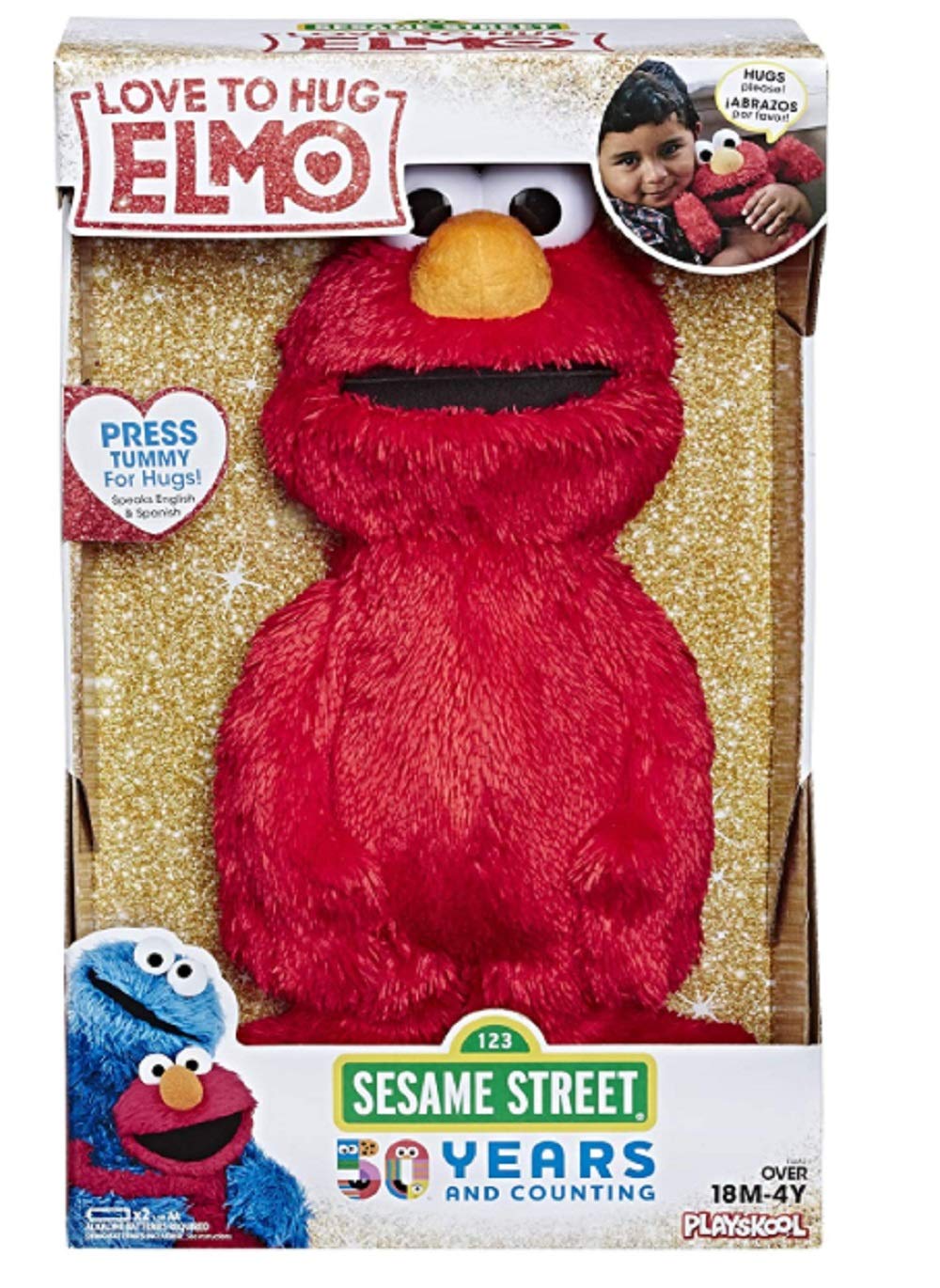 

Sesame Street Elmo Plush Toy - Talking Elmo! [Parallel Import]