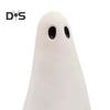 2 Pcs Halloween Ghost Figurine Resin Ghost Sculpture Cute White Ghost Statue Home Table Centerpieces Mini Ghost Ornament for Kitchen Shelf Fireplace