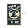 Vintage Metallschild Plakette 20x30cm Blechposter Humor Retro Bar Pub Wanddekor
